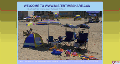 Desktop Screenshot of mistertimeshare.com